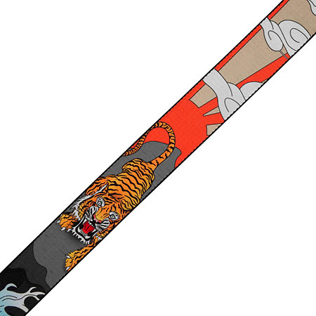 MPD2-124 Sangle en polyester Design 124 Tigre Levy s
