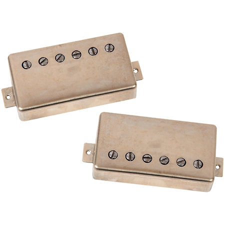 Hot Rodded Humbucker Set Raw Nickel Seymour Duncan