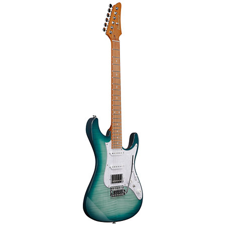 AZ22S1F-TXB Standard Transparent Turquoise Burst Ibanez