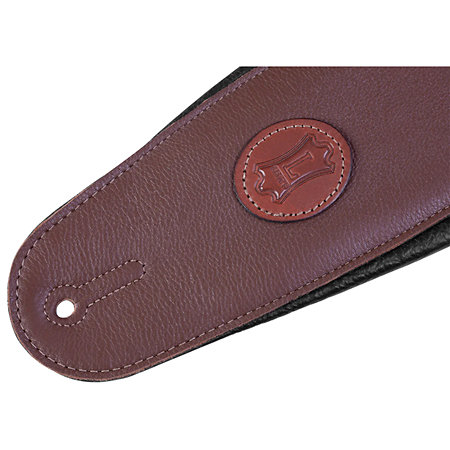 MSS2-4-BRN Sangle basse Cuir rembourré 11 cm Brown Levy s