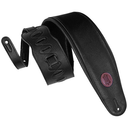 MSS2-4-BLK Sangle basse Cuir rembourré 11 cm Black Levy s