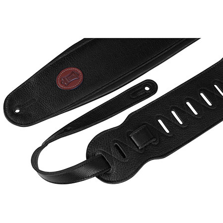 MSS2-4-BLK Sangle basse Cuir rembourré 11 cm Black Levy s