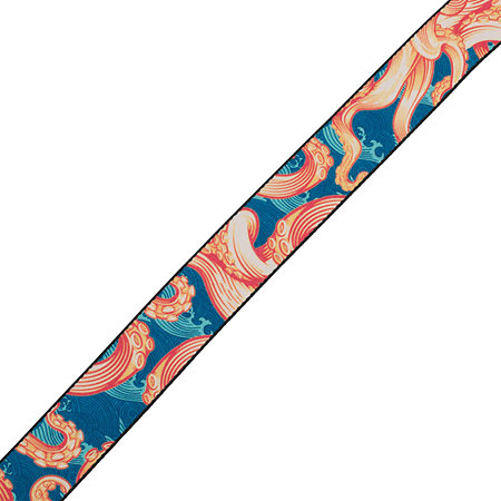 MPD2-117 Sangle en Polyester 5 cm Design 117 Tentacles and Waves Motif Levy s