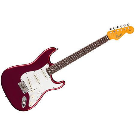 American Vintage II 1965 Stratocaster Round-Lam RW Candy Apple Red + Etui Fender