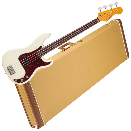 Fender American Vintage II 1960 Precision Bass RW Olympic White + Etui