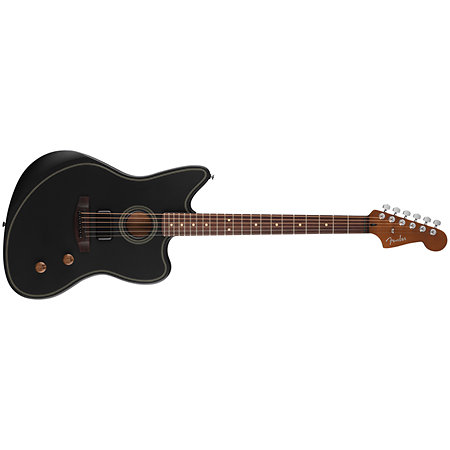 Acoustasonic Standard Jazzmaster Black Fender