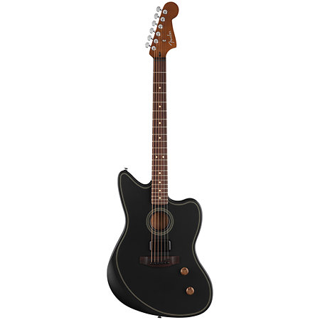 Acoustasonic Standard Jazzmaster Black Fender