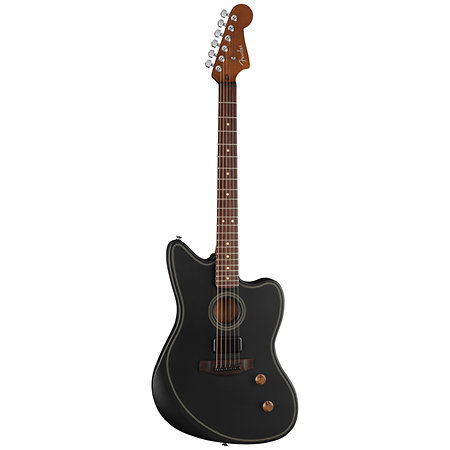 Acoustasonic Standard Jazzmaster Black Fender