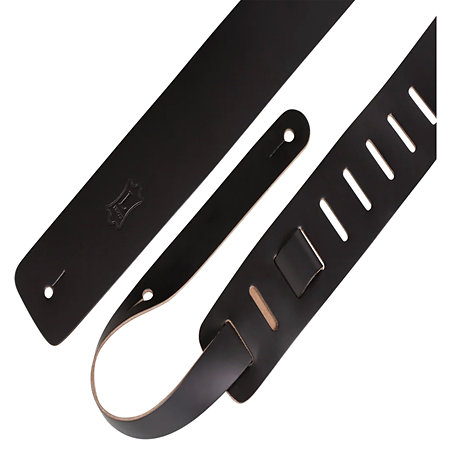 Levy s M1-BLK Sangle Cuir Standard 6,4 cm Black