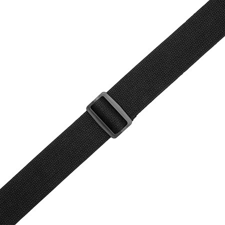 MC2PH-BLK Sangle en coton avec 4 portes médiators 5 cm Black Levy s