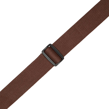 MC2PH-BRN Sangle en coton avec 4 portes médiators 5 cm Brown Levy s