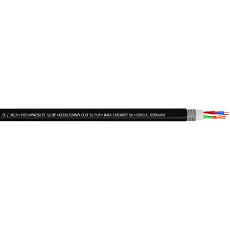 Cordial CAT5E PUR 100m