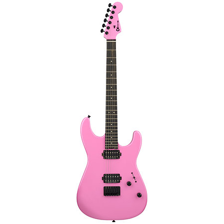 Pro-Mod Plus San-Dimas Style 1 HH HT EB Platinum Pink + Housse Charvel