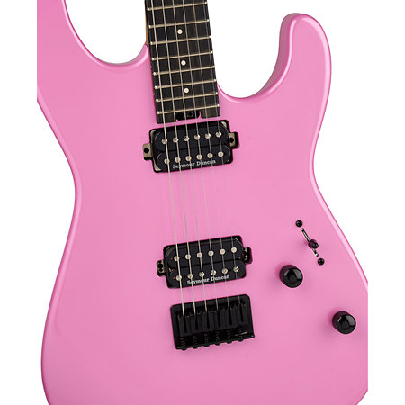 Pro-Mod Plus San-Dimas Style 1 HH HT EB Platinum Pink + Housse Charvel