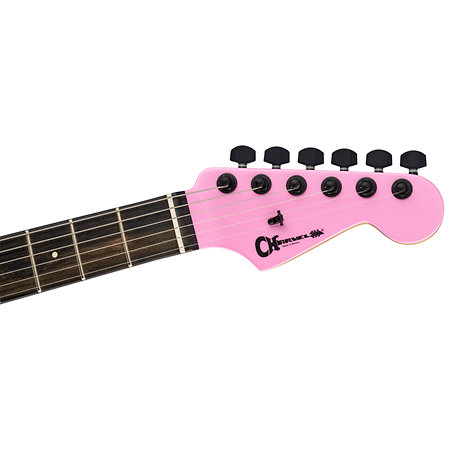 Pro-Mod Plus San-Dimas Style 1 HH HT EB Platinum Pink + Housse Charvel