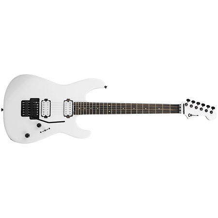 Pro-Mod Plus San Dimas Style 1 HH FR EB Snow White + Housse Charvel