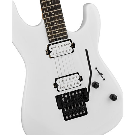 Pro-Mod Plus San Dimas Style 1 HH FR EB Snow White + Housse Charvel