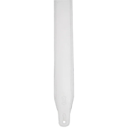 M26PD-WHT-WHT Sangle en Cuir pleine fleur 7,6 cm White Levy s