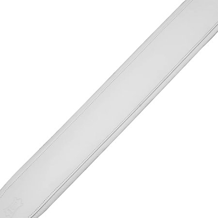 M26PD-WHT-WHT Sangle en Cuir pleine fleur 7,6 cm White Levy s