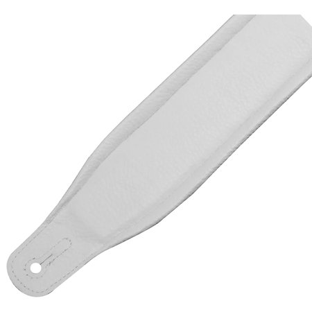 M26PD-WHT-WHT Sangle en Cuir pleine fleur 7,6 cm White Levy s