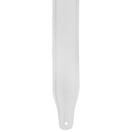 M26PD-WHT-WHT Sangle en Cuir pleine fleur 7,6 cm White Levy s
