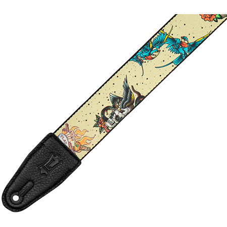 Levy s MP2TAT-005 Sangle en Polyester 5 cm Design 005 Old School