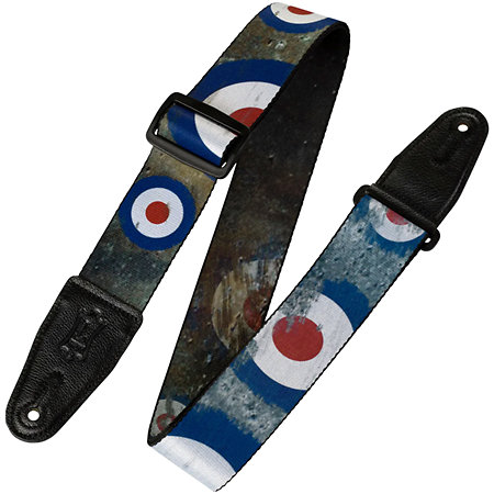 Levy s MPD2-005 Sangle en Polyester 5 cm Design 005 Bullseye