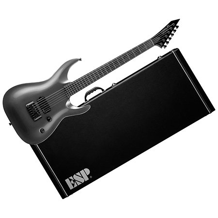 LTD MT-I Obsidian Metallic Signature Mick Thomson + Etui