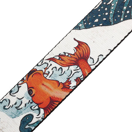 MPD2-016 Sangle en Polyester 5 cm Design 016 Koi Fish Levy s