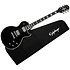 Les Paul Prophecy Aged Jet Black Metallic + Housse Epiphone