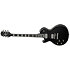Les Paul Prophecy Aged Jet Black Metallic Left Hand + Housse Epiphone