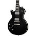 Les Paul Prophecy Aged Jet Black Metallic Left Hand + Housse Epiphone