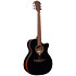 Tramontane 118 Auditorium Bevel Cutaway Electro Black LAG