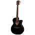 Tramontane 118 Auditorium Bevel Cutaway Electro Black LAG