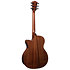 Tramontane 118 Auditorium Bevel Cutaway Électro Brown Shadow LAG