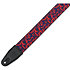MPD2-110 Sangle en polyester Design 110 Purple and Red Skulls Levy s