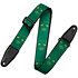 MPD2-113 Sangle en polyester Design 113 Green and Mustard Skulls Levy s