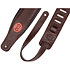 MSS2-DBR logo Levy's cuir pleine fleur 6 cm Dark Brown Levy s