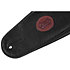 MSS2-4-BLK Sangle basse Cuir rembourré 11 cm Black Levy s