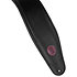 MSS2-4-BLK Sangle basse Cuir rembourré 11 cm Black Levy s