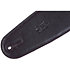 M4GF-DBR Sangle pour basse Cuir rembourée dos daim 9 cm Dark Brown Levy s