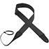 MC8A-BLK Sangle guitare folk avec lacet coulant 5 cm Black Levy s