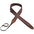MC8A-BRN Sangle guitare folk avec lacet coulant 5 cm Brown Levy s