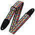 M8HT-22 Hootenanny Guitar strap 5 cm Design 022 Yellow and Red Western Levy s
