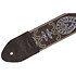 M8HTV-24 Hootenanny Guitar strap 5 cm Design 024 Rainbow Jacquard Levy s