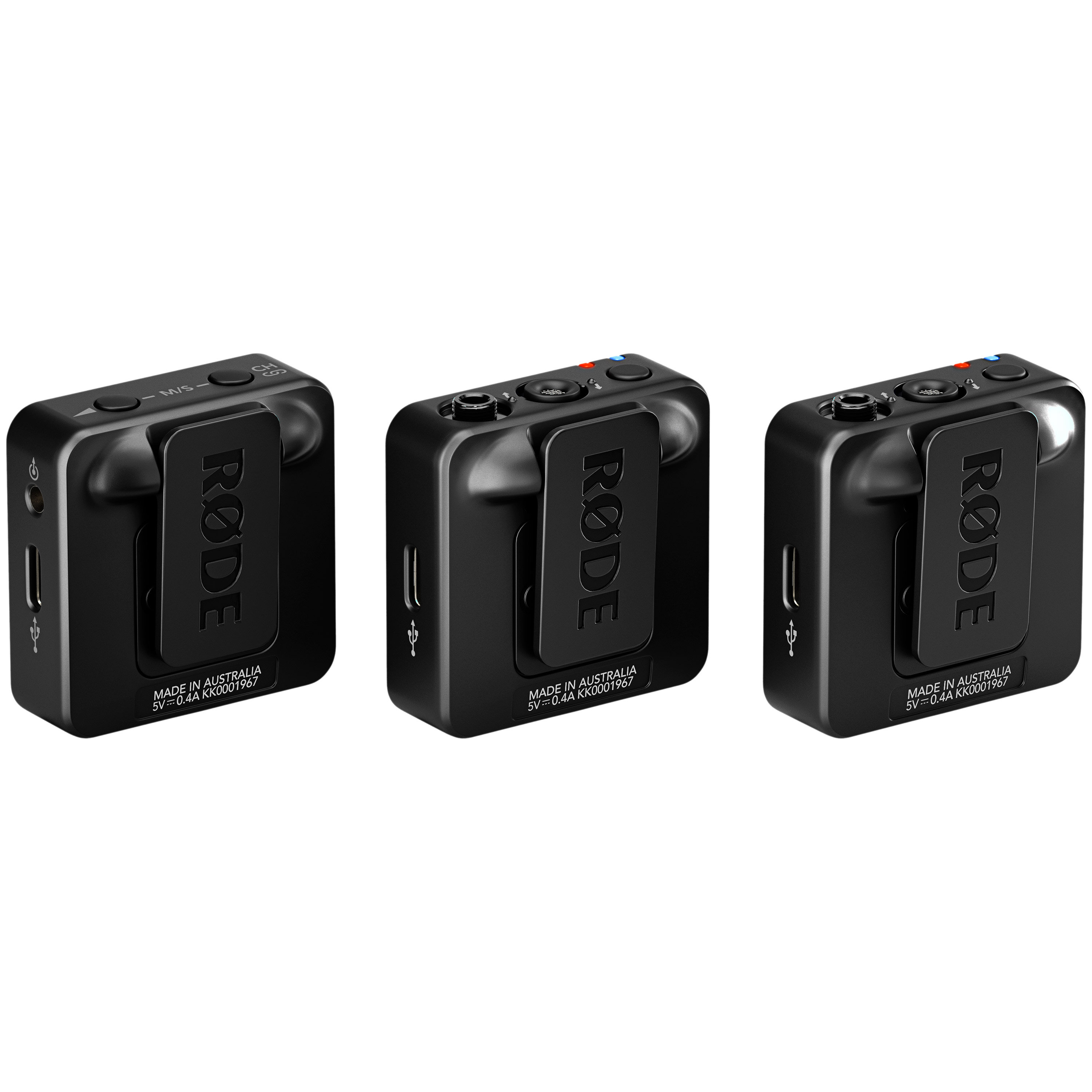 Go Rode Pic Rode Wireless GO (Gen 3) - Sets podcast & broadcast SonoVente.com
