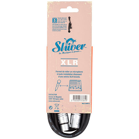 Câble XLR 3m Shiver