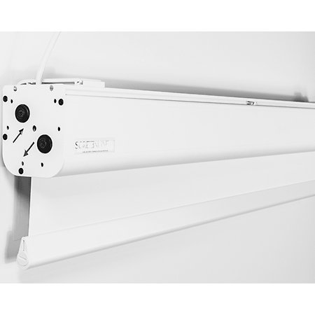 SLIM 180x101 Blanc Dos Noir 16:9 Screenline