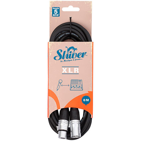 Câble XLR 6m Shiver