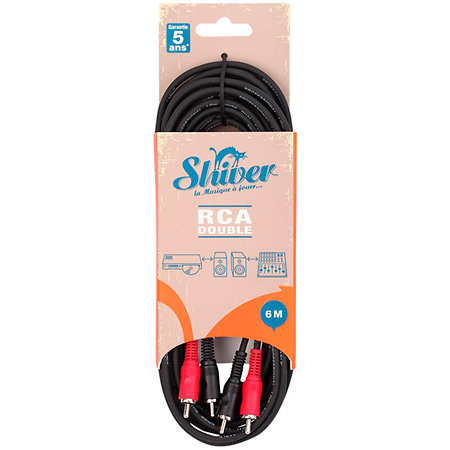 Shiver Câble 2 RCA / 2 RCA 6m